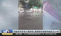 郑州爆料大雨视频播放,城市抗洪瞬间纪实