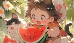 网红吃瓜动漫头像男,动漫头像男生带你领略二次元美食风潮